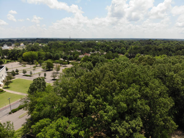 Jim West Central Church Collierville TN Drone Photo